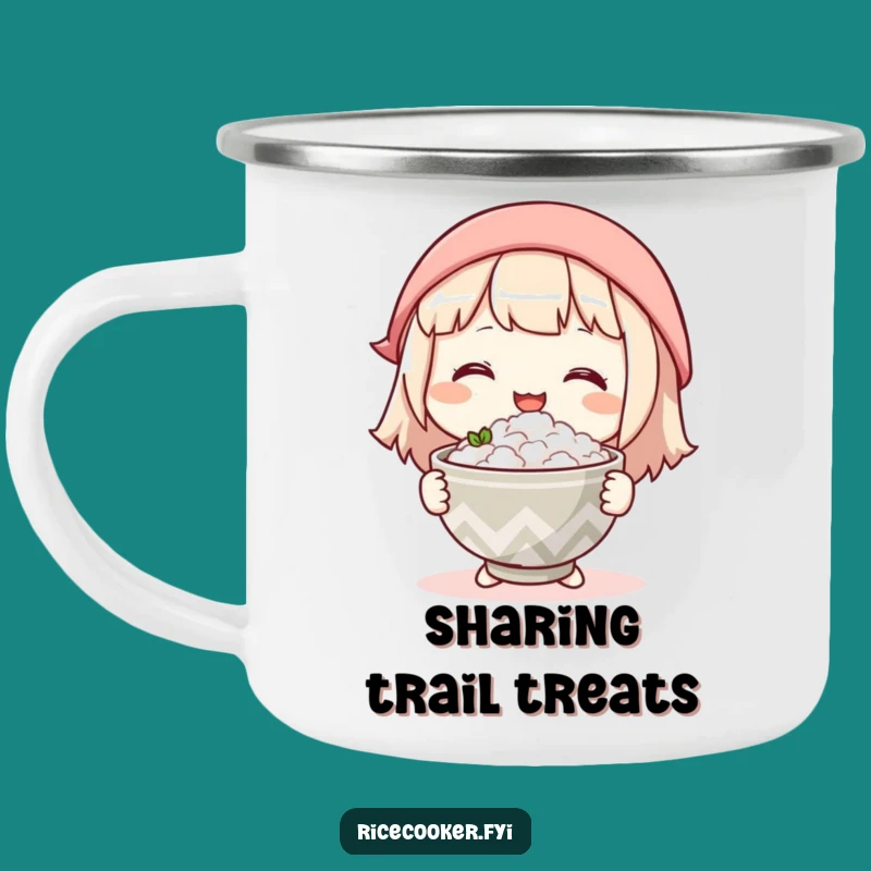 Funny Warm Bowl Camping Mug: Share Comfort on the Go Gift