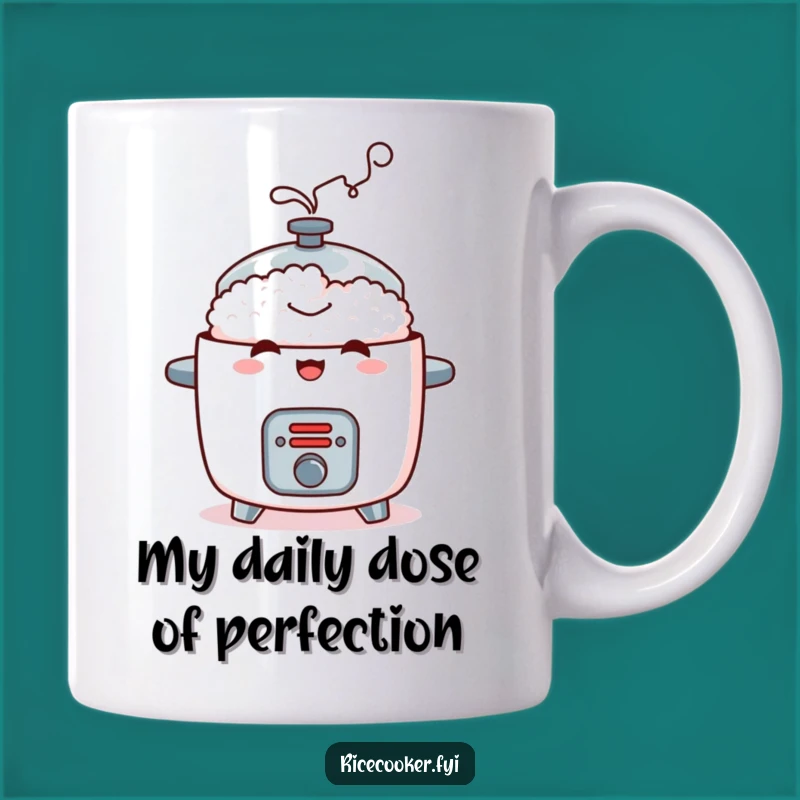 Funny Steamy Rice Cooker Mug - Mischievous Character Design, Perfect Humorous Gift