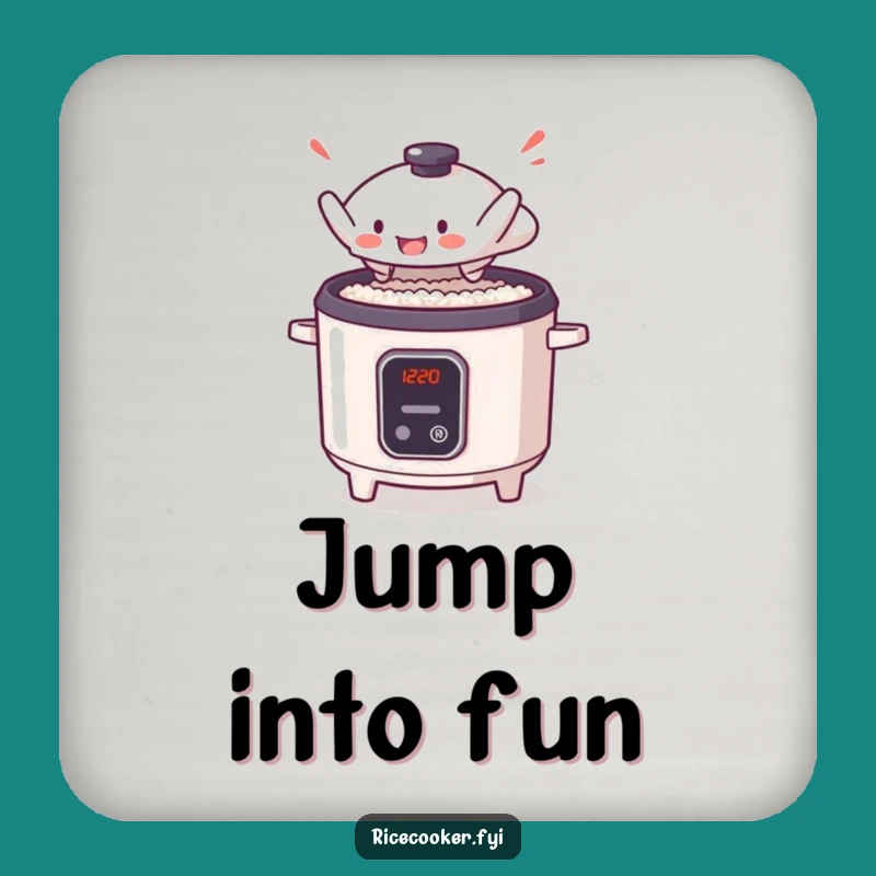 Funny Rice Cooker Lid Coaster - Protect Surface Anime Style, Gift