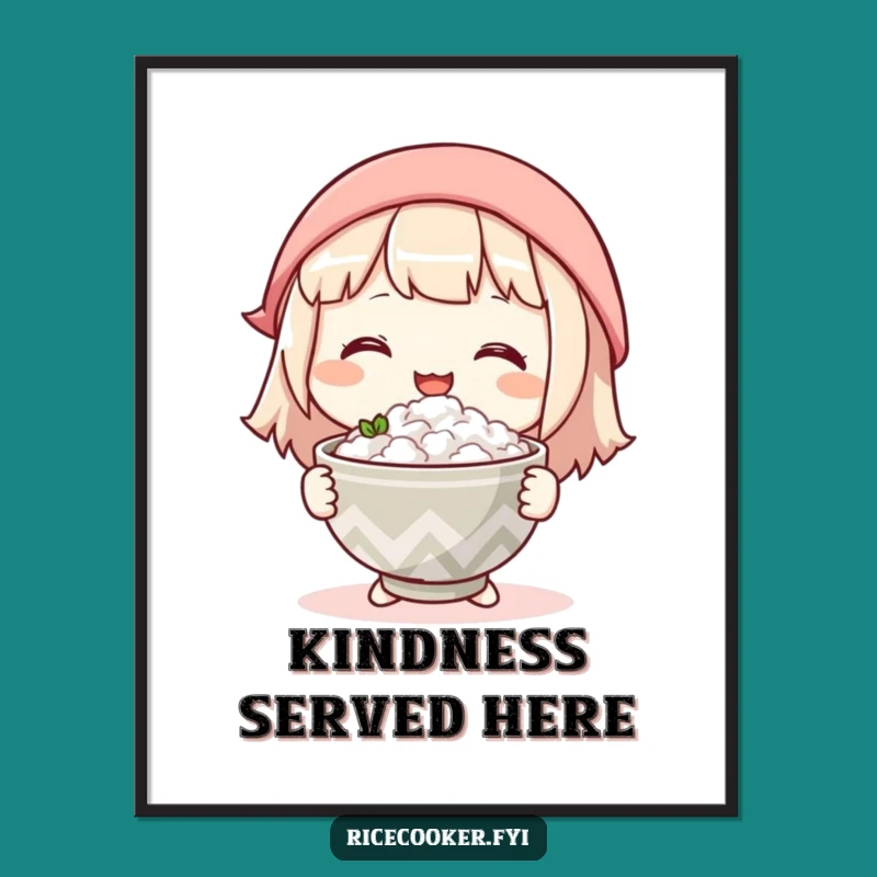 Funny Gentle Offering Poster: Decorate with Kindness and Comforting Vibes Gift