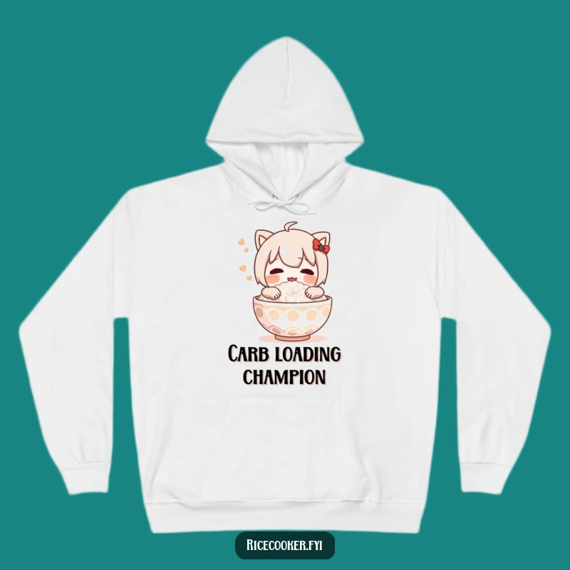 Funny Rice Embrace Hoodie: Cozy Up with This Hilarious Meal Lover's Warm Hug Gift