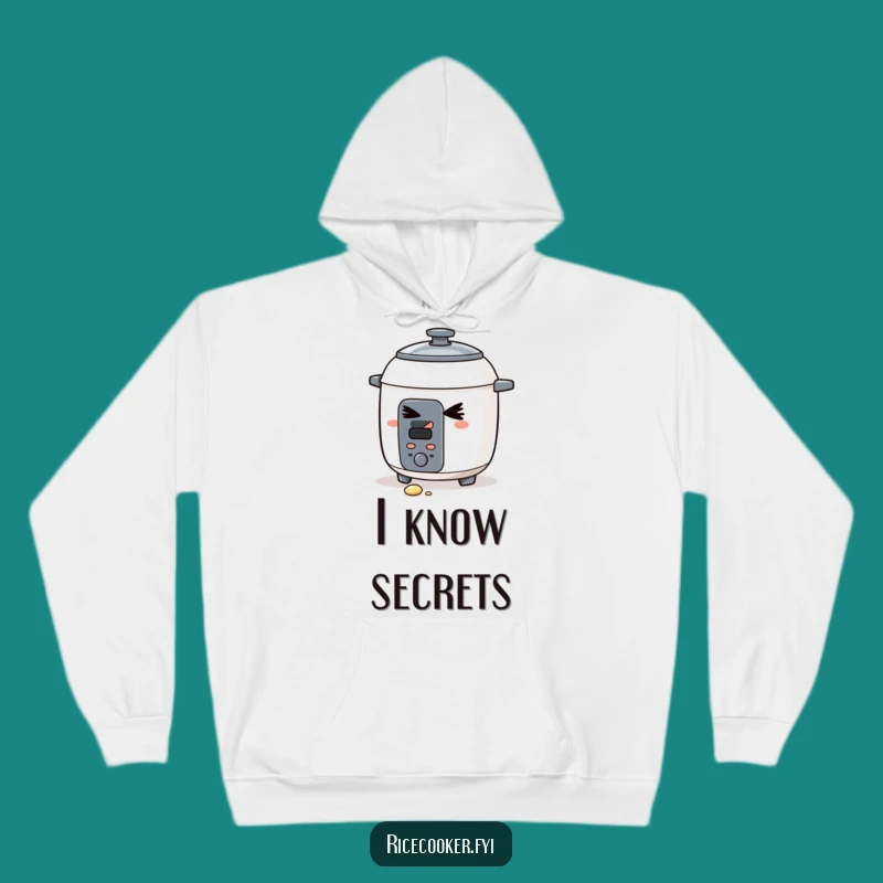 Funny Winking Rice Cooker Hoodie: Cozy Mischief for a Humorous Gift
