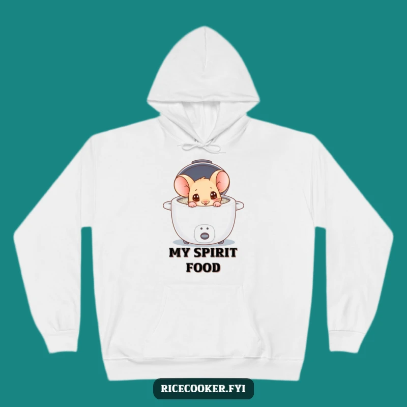 Funny Mouse Rice Cooker Hoodie: Cozy Curiosity, Ultimate Funny Gift