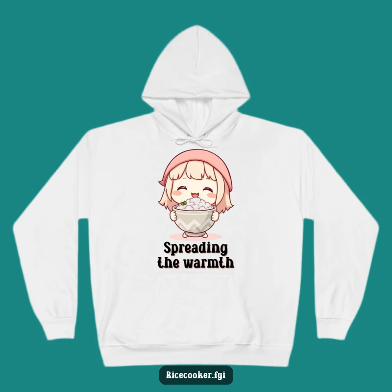 Funny Warm Welcome Hoodie: Embrace Comfort with This Generous Rice Offering Gift