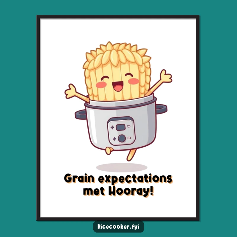 Free Printable Joyful Rice Art - Funny Downloadable Decor