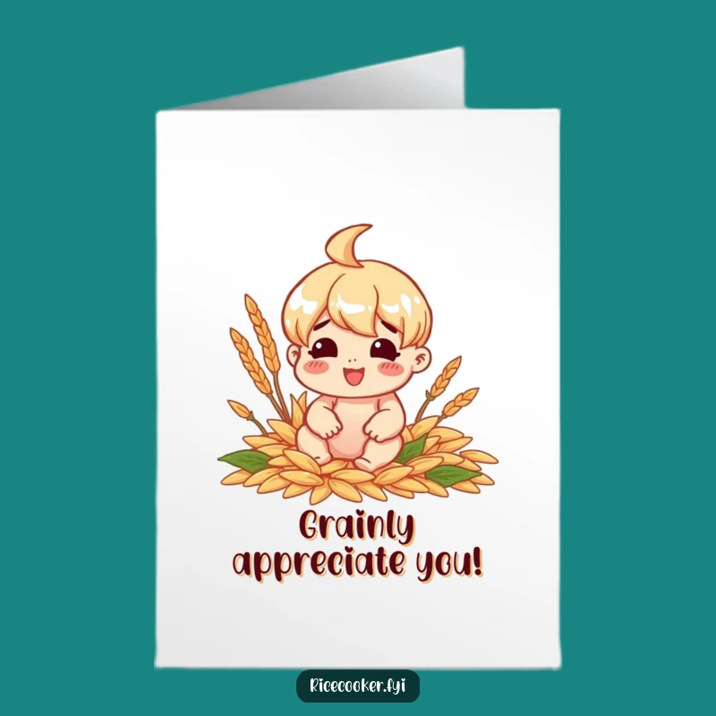 Free Printable Congrats: Happy Grains Celebration Downloadable