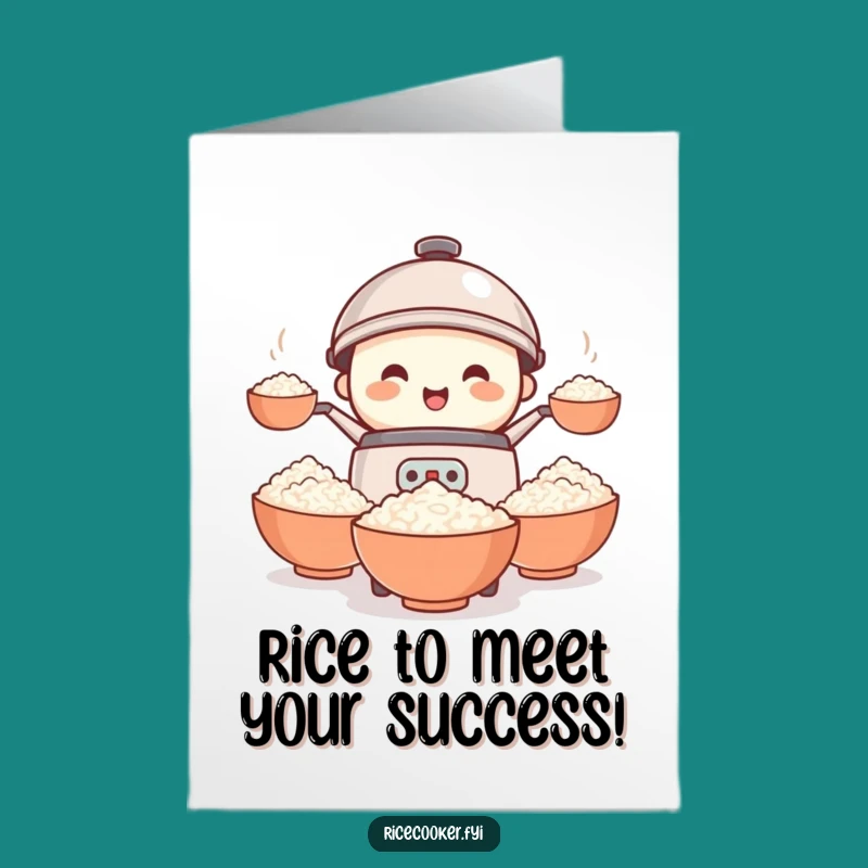 Free Printable Rice Cooker Juggling Congrats Card - Hilarious Downloadable Gift