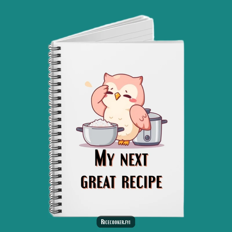 Funny Owl Notebook: Hilarious Journal for Chefs and Idea Jotters