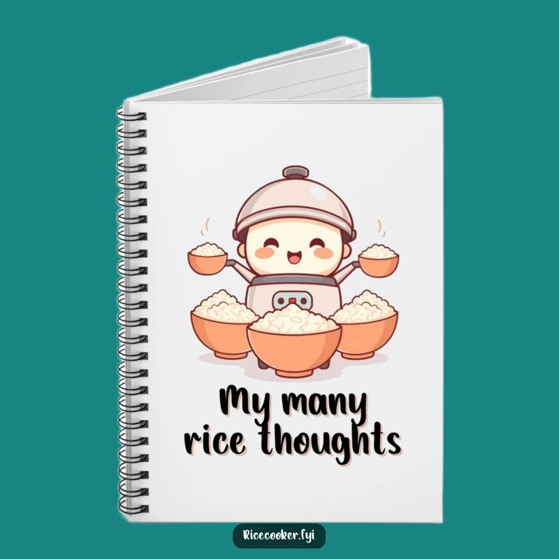 Funny Rice Cooker Juggling Notebook - Jot Down Ideas with Hilarious Style