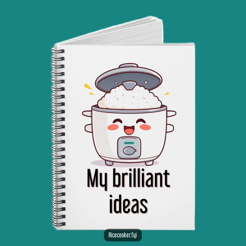 Funny Surprised Rice Cooker Notebook: Record Recipes with a Chuckle