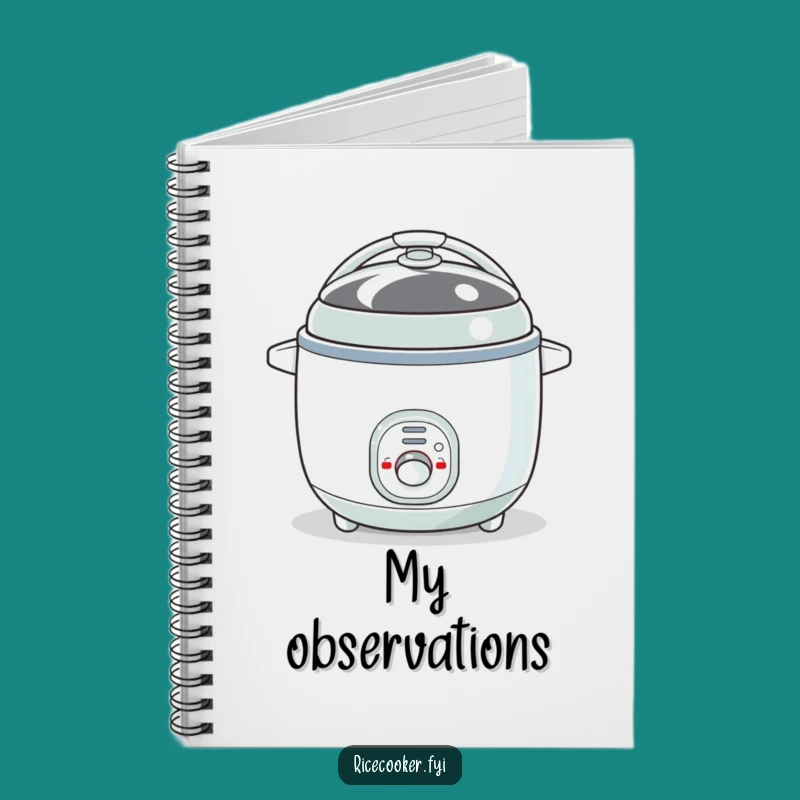Funny Bouncy Rice Cooker Notebook: Jot Down Playful Ideas as a Gift
