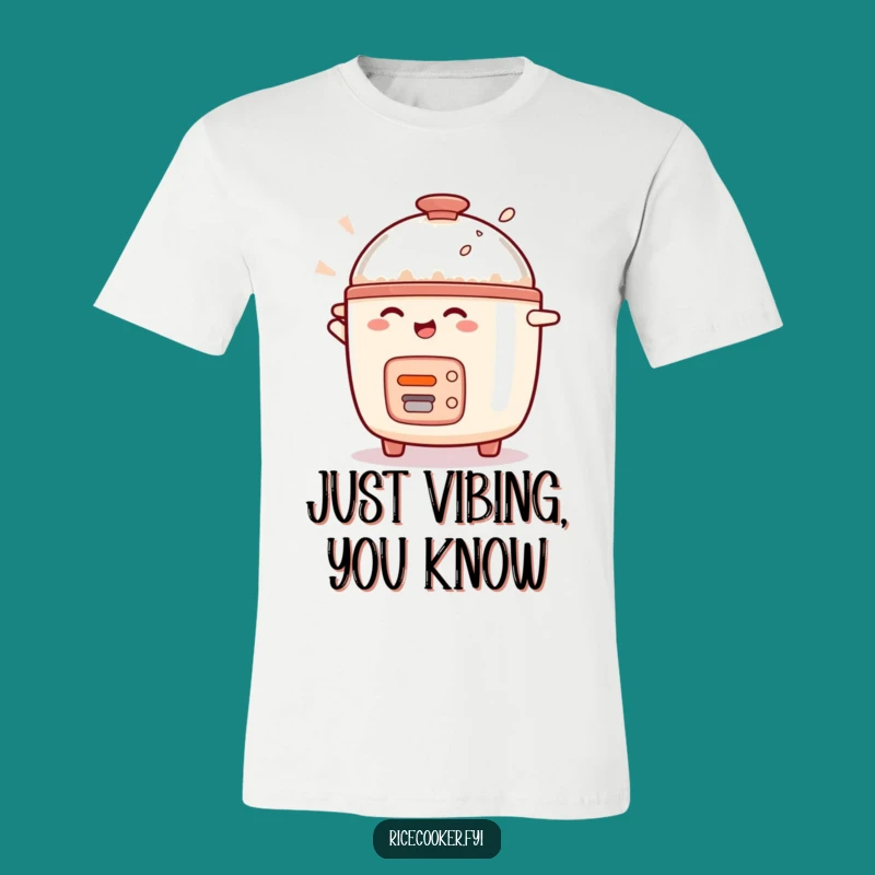 Funny Rice Cooker Dance Tee - Delightful Kitchen Humor Gift