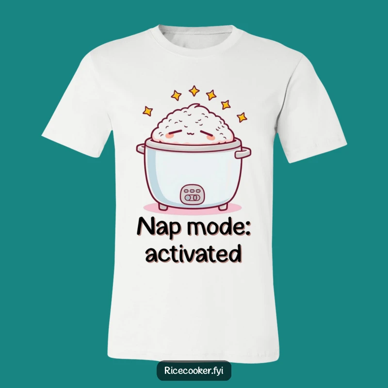 Funny Sleepy Rice Cooker T-Shirt: Hilarious Nap Lover Gift for Everyone